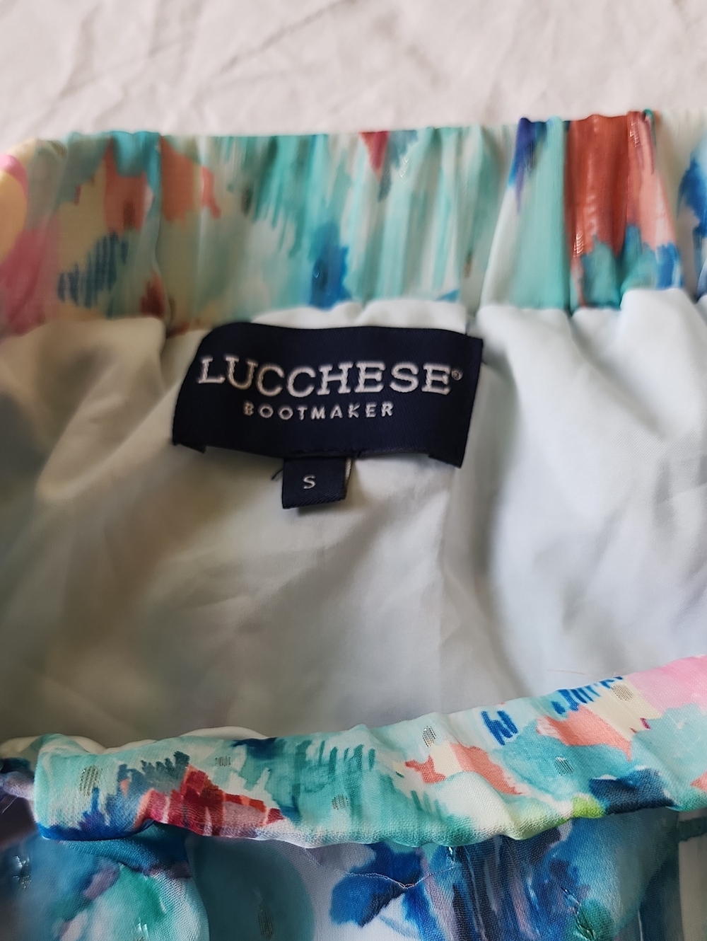 Lucchese Multicolor Watercolor Ruffle Skirt - Picture 3 of 5